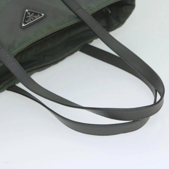 PRADA Tote Bag Nylon 2way Gray Auth - Picture 6 of 16